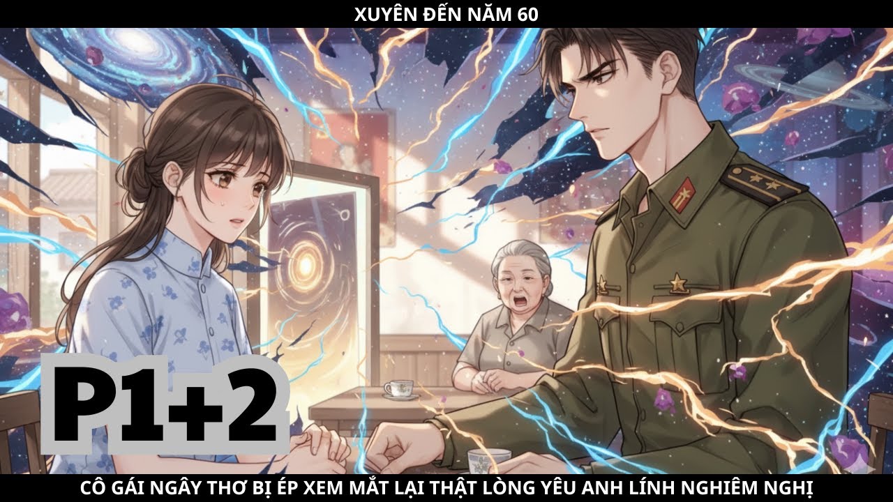 XUYÊN ĐẾN NĂM 60, CÔ GÁI NGÂY THƠ BỊ ÉP XEM MẮT LẠI THẬT LÒNG YÊU ANH LÍNH NGHIÊM NGHỊ - PHẦN 1+2