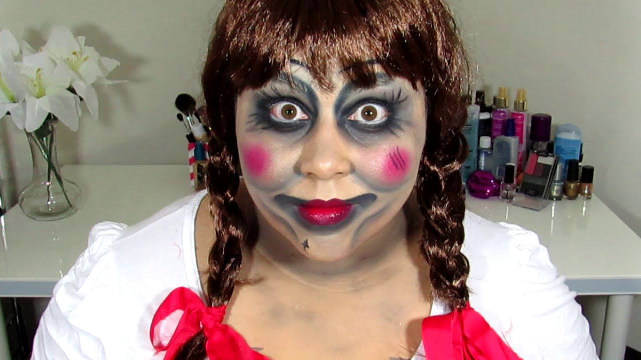 Annabelle Halloween Tutorial YouTube