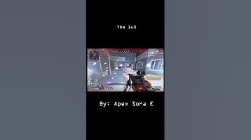 1v3 in Apex Legends. #apexlegends  #shorts  #ranked #apex #fyp