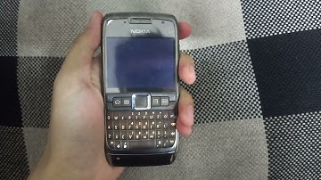 Nokia E71 startup and shutdown