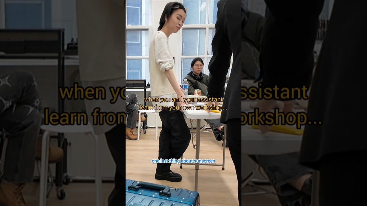 When you learn new things during your own workshop...