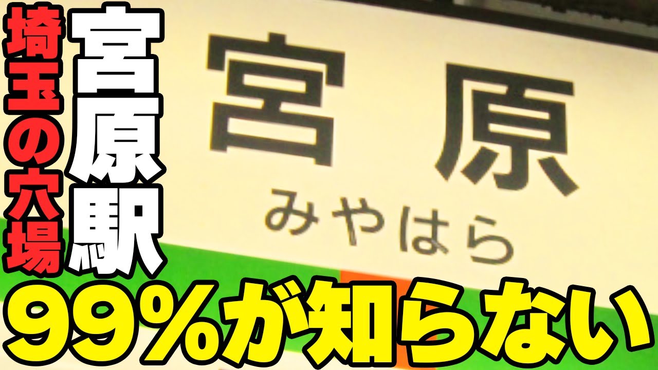 【宮原駅散歩】日本人の99%の人が知らない？意外なモノが続々の埼玉県にある宮原駅周辺エリアを歩きました【A walk around Miyahara Station】