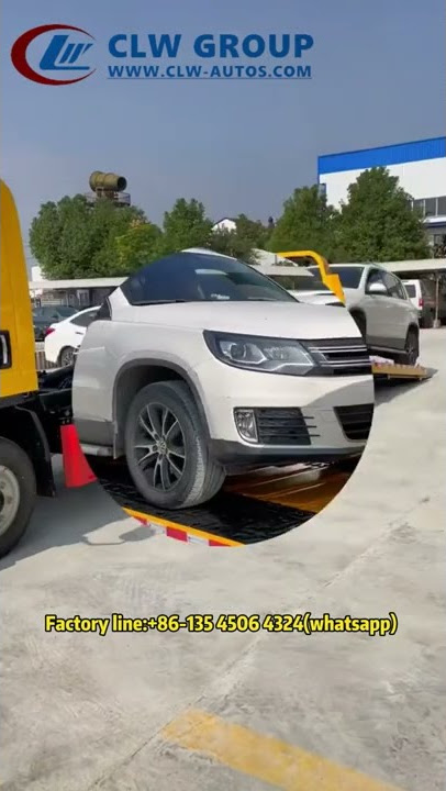 Full Landing Road Wrecker Truck FAW