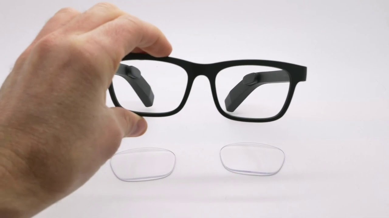 骨伝導スピーカー搭載、かけるだけで聴こえるメガネ「Vue Smart