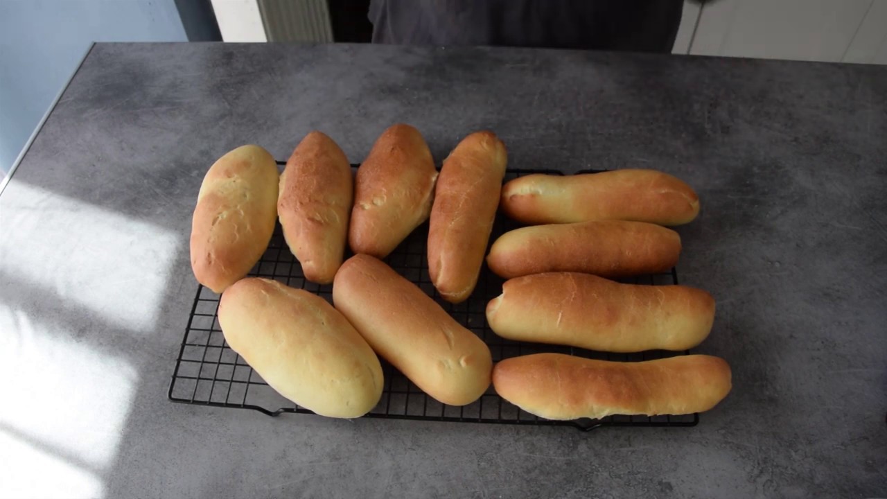 Des pains hot dog 🍞🍞🍞