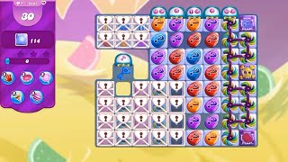 Candy crush saga level 9607 | Lucky candies level | Candy crush saga screenshot 4