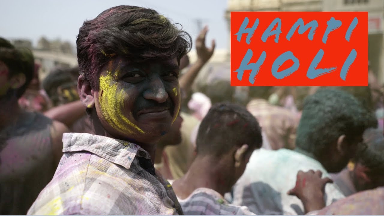 Hampi Holi - A unique Indian color festival