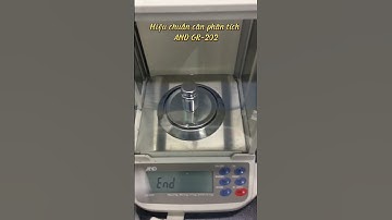 Hiệu chuẩn cân điện tử And gr-202