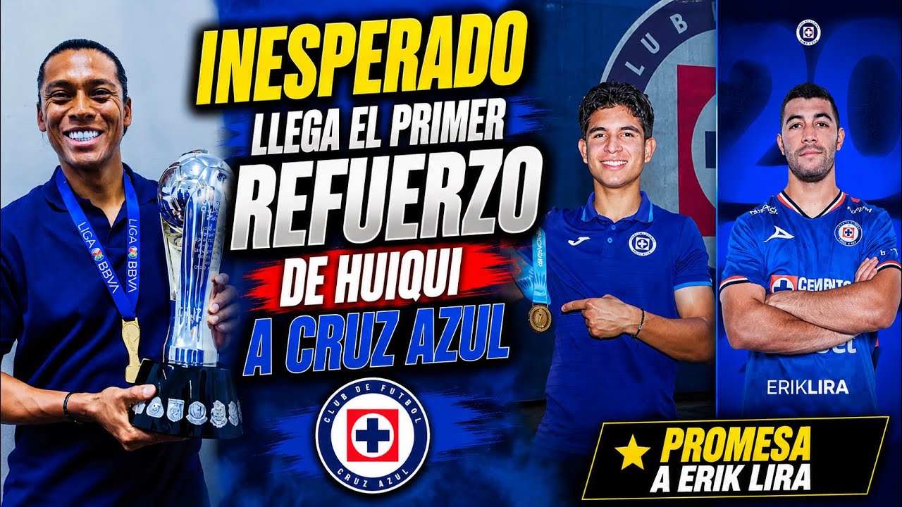 Cruz Azul da un golpe inesperado con su primer refuerzo
