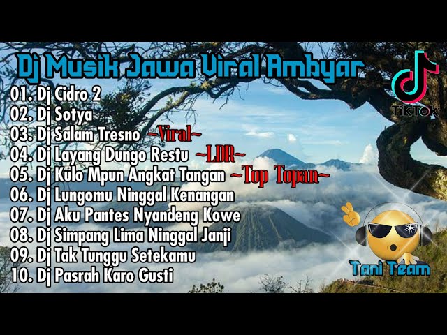 Dj Special Musik Jawa Viral Auto Ambyar 🎵 Dj Salam Tresno x Layang Dungo Restu class=