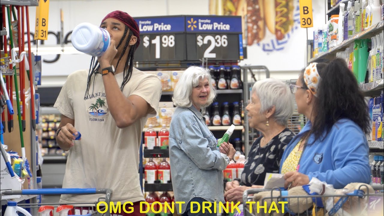 Drinking Bleach Prank!