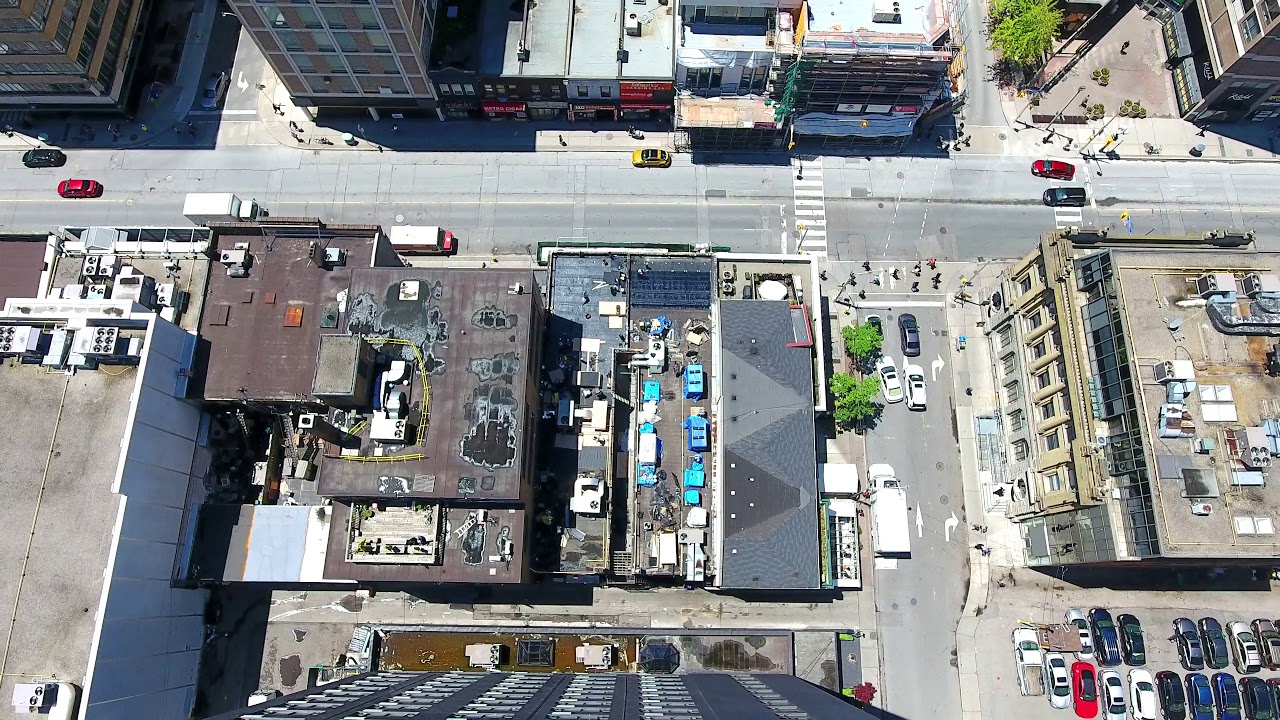 Commercial Flat Roofing Downtown Toronto on Yonge St