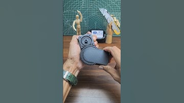 chỉ có in 3D mới làm được kiểu khớp nối robot tay máy này! #3dplus #in3D