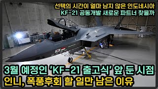 KF-21, 3월 출고와 국산 미사일 개발되면 인니는 폭풍후회 할 일만 남았다