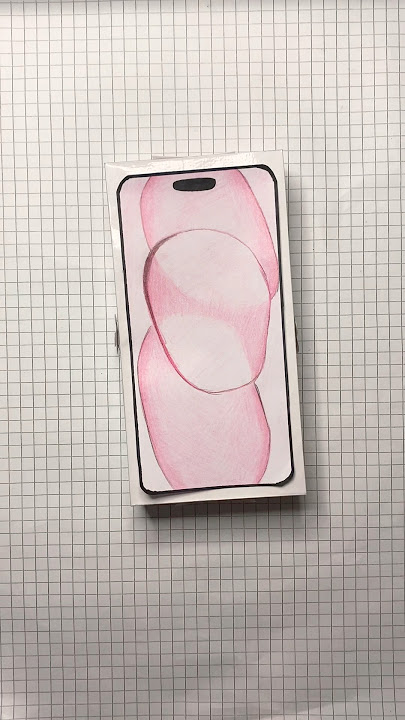 iPhone 15 unboxing #asmr #papercrafts #iphone #squishy #craft #handmade #aesthetic #satisfying #diy