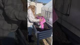 Land Guard 4x2x2.7ft Rectangular Garden Bed with Legs (Modern Gray)