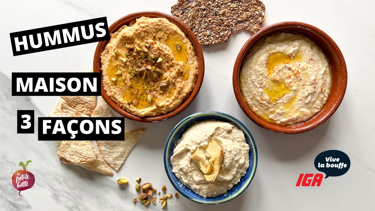 Recette de hummus maison par La petite bette