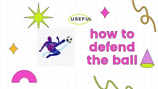 How to stop conceding goals ⚽️⚽️🥅🥅
