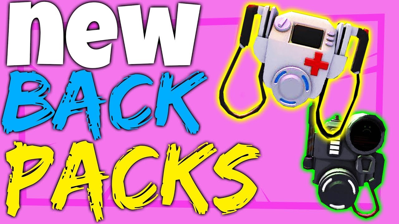 NEW FORTNITE INTEL and MEDIC BACKPACK LEAKED ITEMS - 5 NEW Backpacks Coming