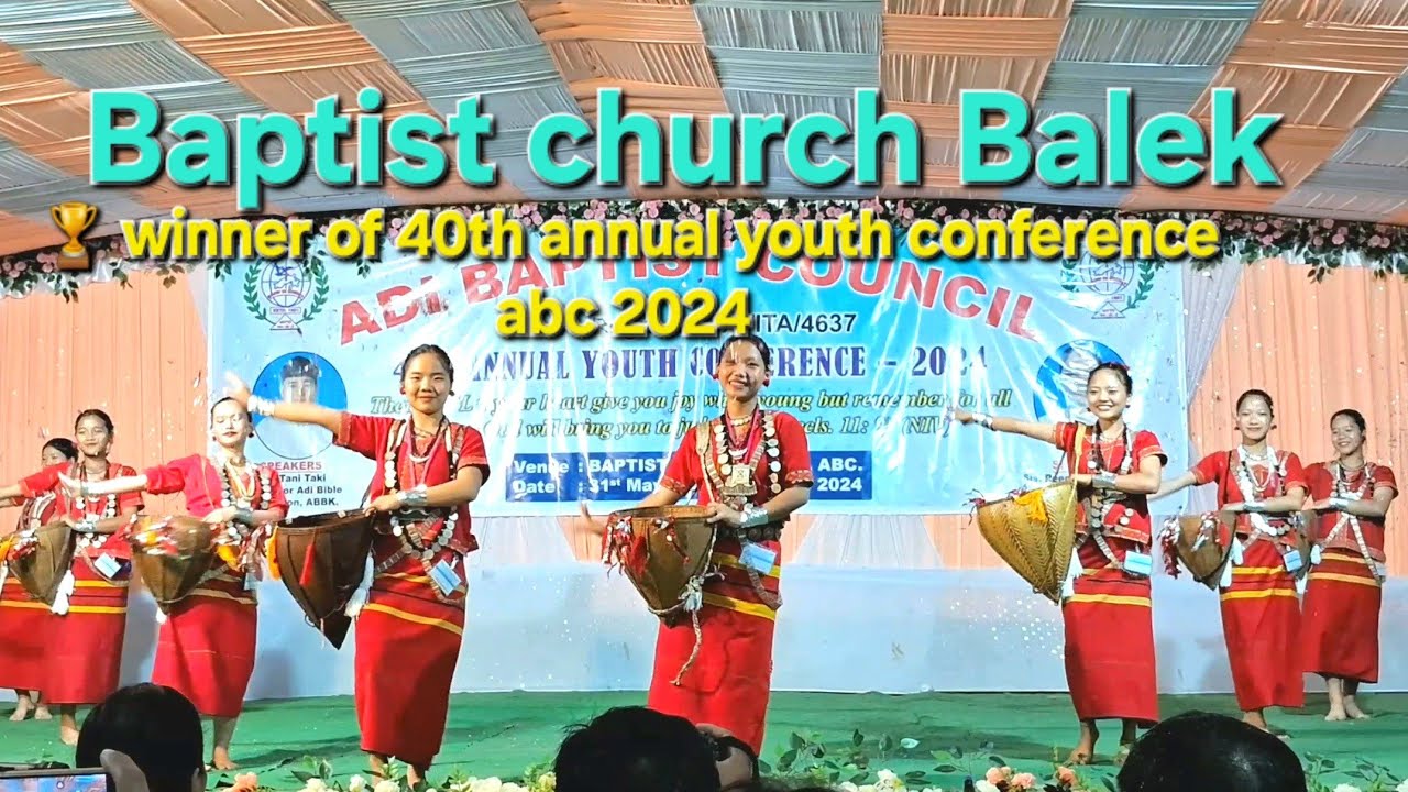 Milat sulang kuju Adi Christian song beautiful dance presented by Balek Baptist church abc