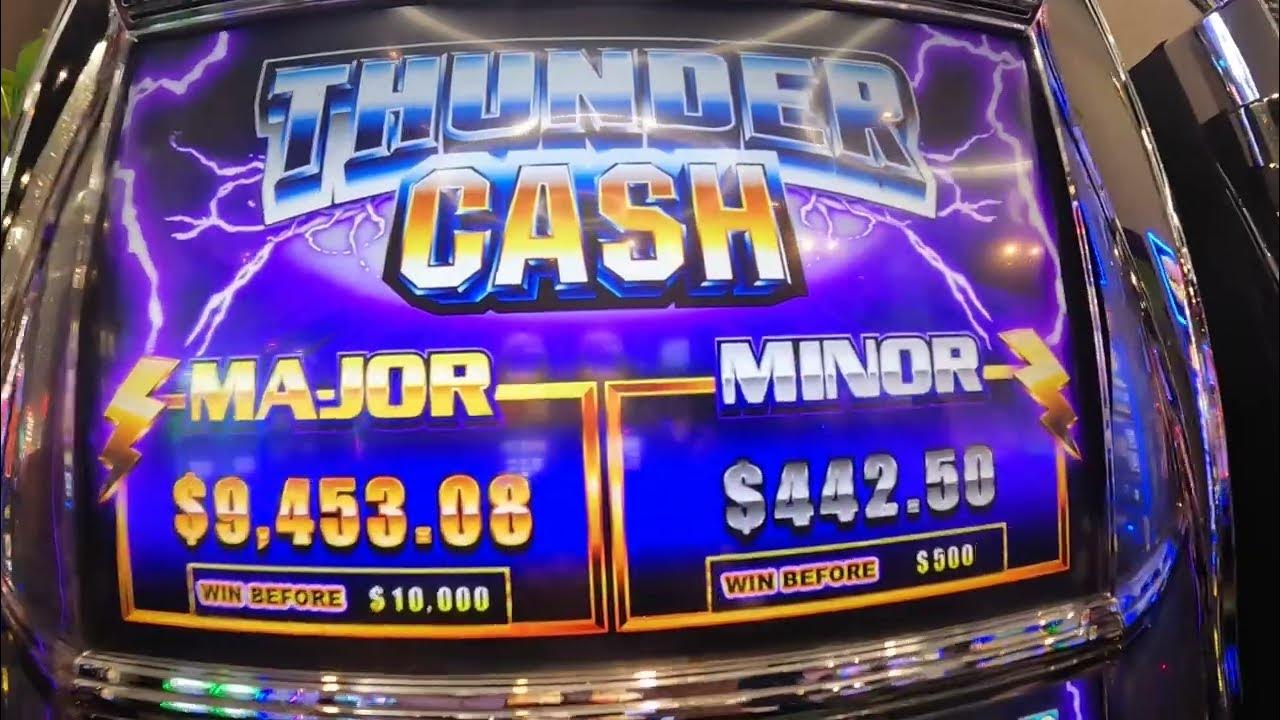 Thunder cash slot machine big wins youtube