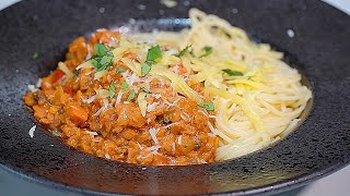 Red Lentil Bolognese