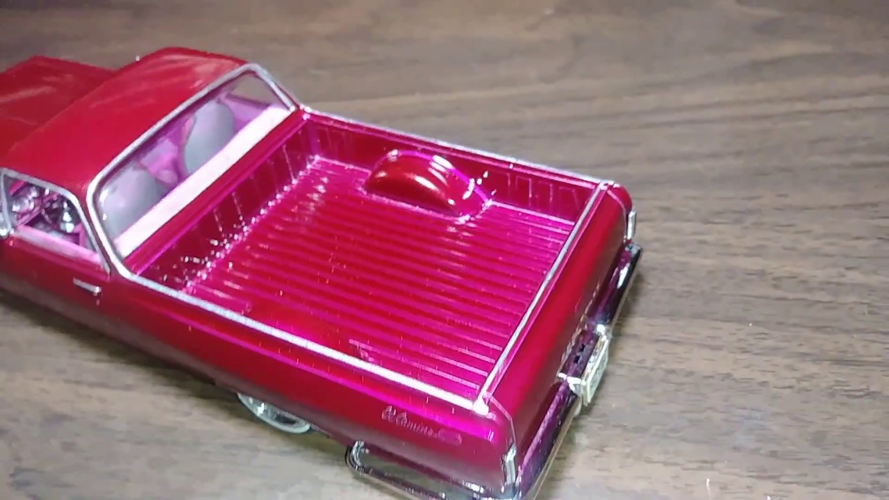 Lowrider model car 1965 El Camino Static! YouTube
