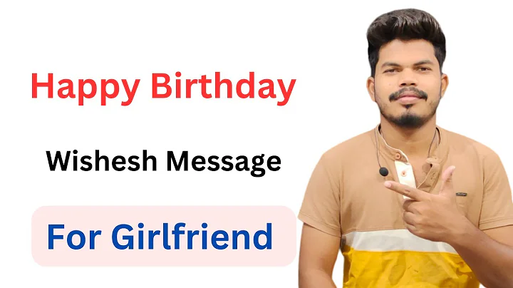 Heart touching birthday wishes message for Girlfriend ll girlfriend ko Birthday wish kaise kare