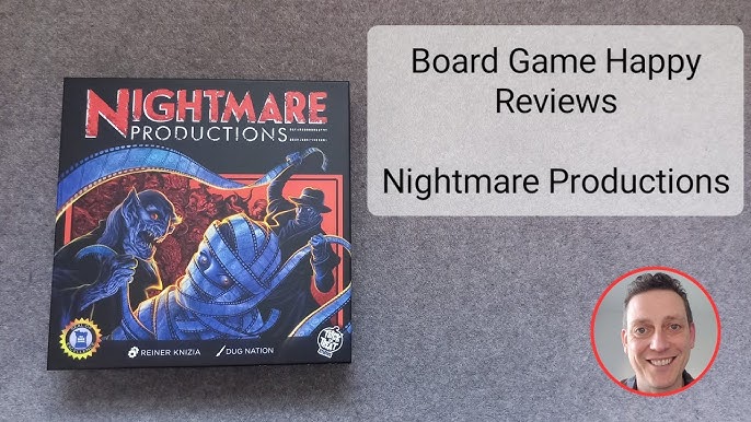  Nightmare Productions Board Game : Toys & Games