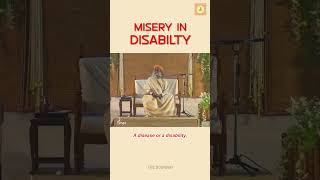 Disability and Suffering. #sadhguru #disablity #differentlyabled #love #health