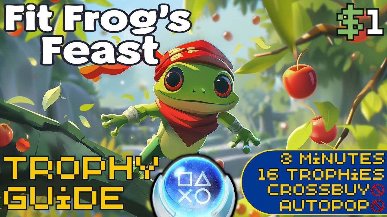 EASY 3 Minute $1 Platinum! | Pixicharm Fit Frog's Feast Trophy
