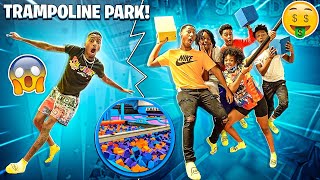 WE HAD A FUN DAY AND RENTED OUT THE ENTIRE TRAMPOLINE PARK!