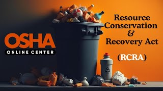 Resource Conservation And Recovery Act Rcra Safety Training Online Training Certificate