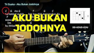 Kunci Gitar Aku Bukan Jodohnya - Tri Suaka Chord Gampang Lirik Lagu