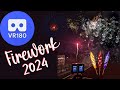 8K VR180 - Firework 2024