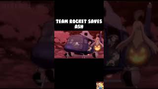 Team Rocket saves Ash