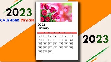 #calender #design How to create a calendar design in adobe photoshop cs6 2023