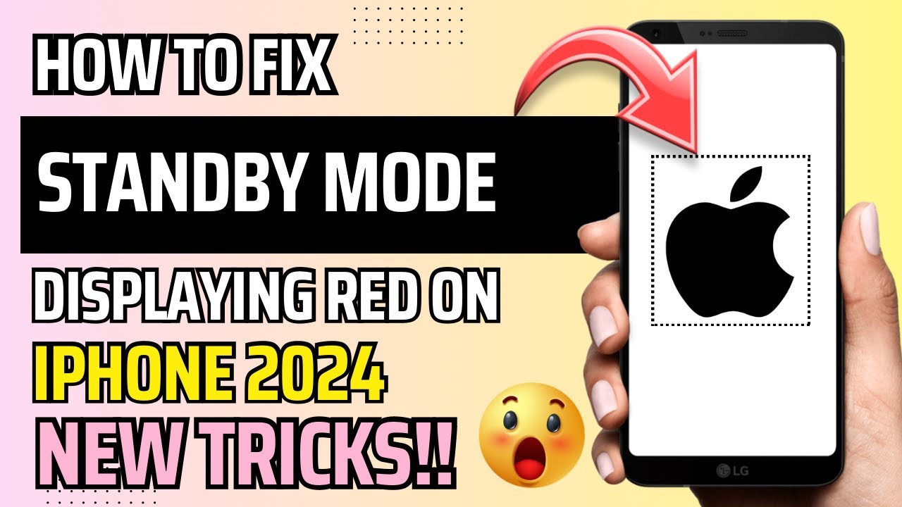 Fix Standy HOW TO FIX STANDBY MODE DISPLAYING RED ON IPHONE (2024) | NEW TRICKS ...