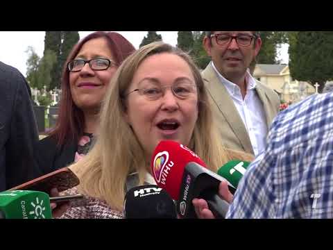 Homenaje a William Martin en el Cementerio de La Soledad por el 75 aniversario de la aparici&oacute;n del cuerpo