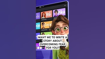 How To Write A Story About Overcoming Fear in Less Than 1 Minute Using AI!