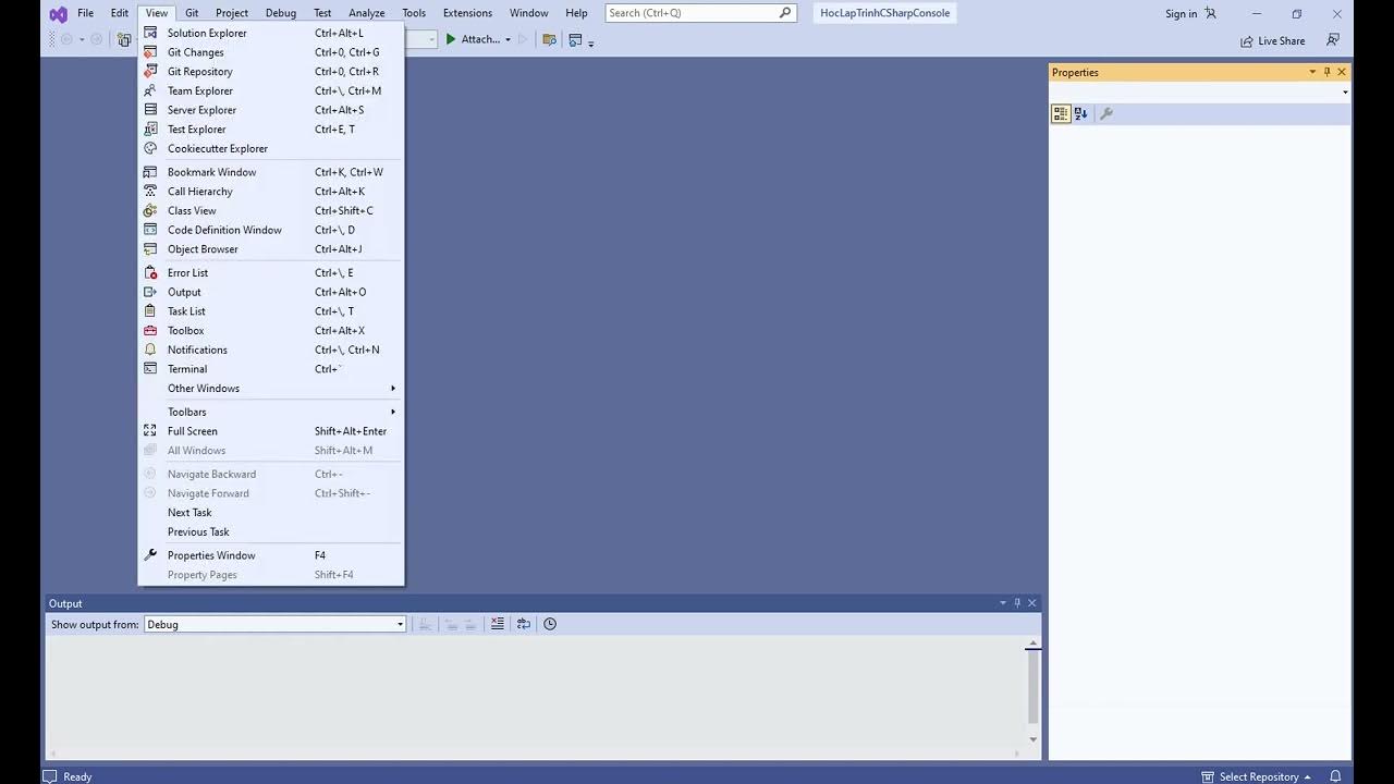 Bài 1: Hello World với C# - Lập trình console trên Visual Studio 2022 ...