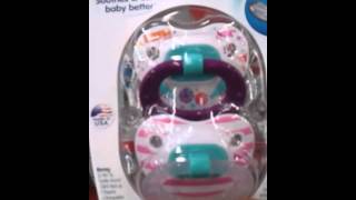 New pacifiers at Walmart