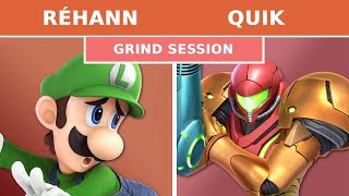 Samus MU - Grind Sesh: QuiK (Samus) vs Réhann (Luigi)