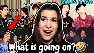 BTS chose CHAOS in the USA | REACTION ~2021 was crazyy