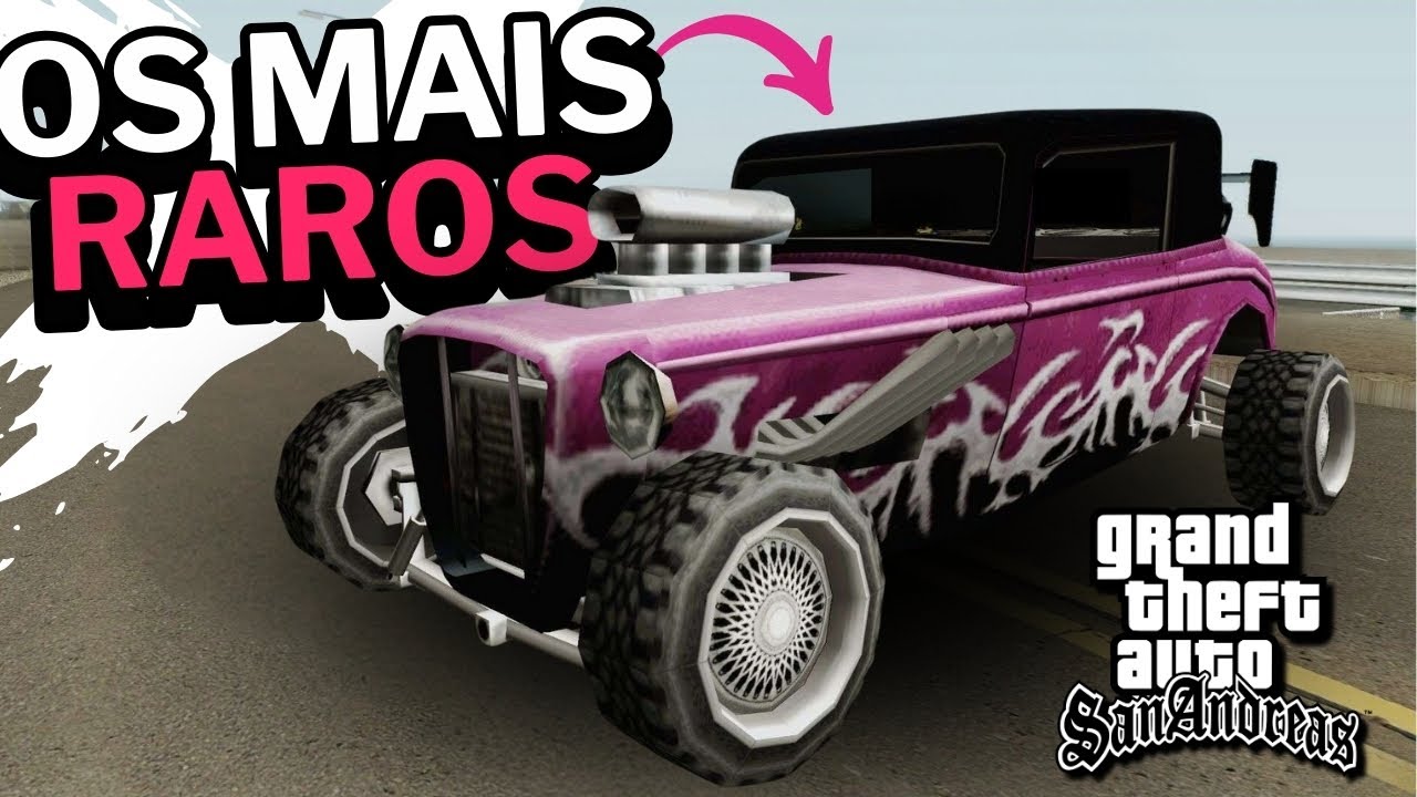 Os 10 carros mais raros do GTA San Andreas