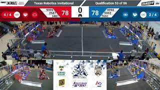 qm53 2023 Texas Robotics Invitational