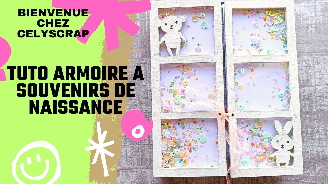 TUTO ARMOIRE A SOUVENIRS DE NAISSANCE