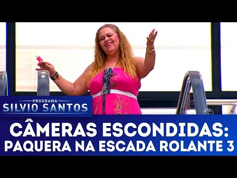 Paquera na Escada Rolante 3 - Love Escalator Prank 3 | Câmeras Escondidas (07/01/18)