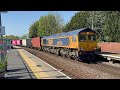 🎺🎺🎺🎺,🎺🎺👍😬 thanks Mr GBRf driver “The Pavior” 66758 4L14 16;10 Lea Road 1/5/2026