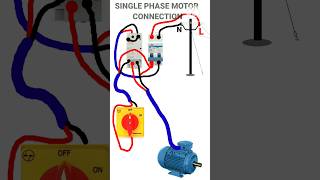 Single Phase Motor Connection Iti Electrician Short